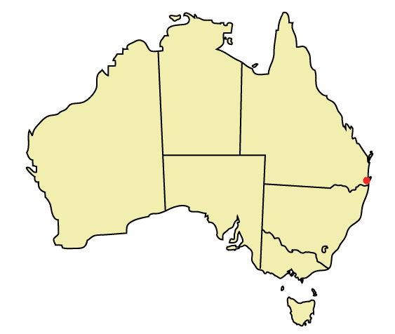 Karte Brisbane